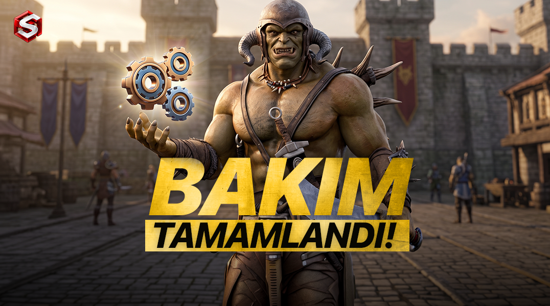 Sunucu Bakımı Tamamlandı